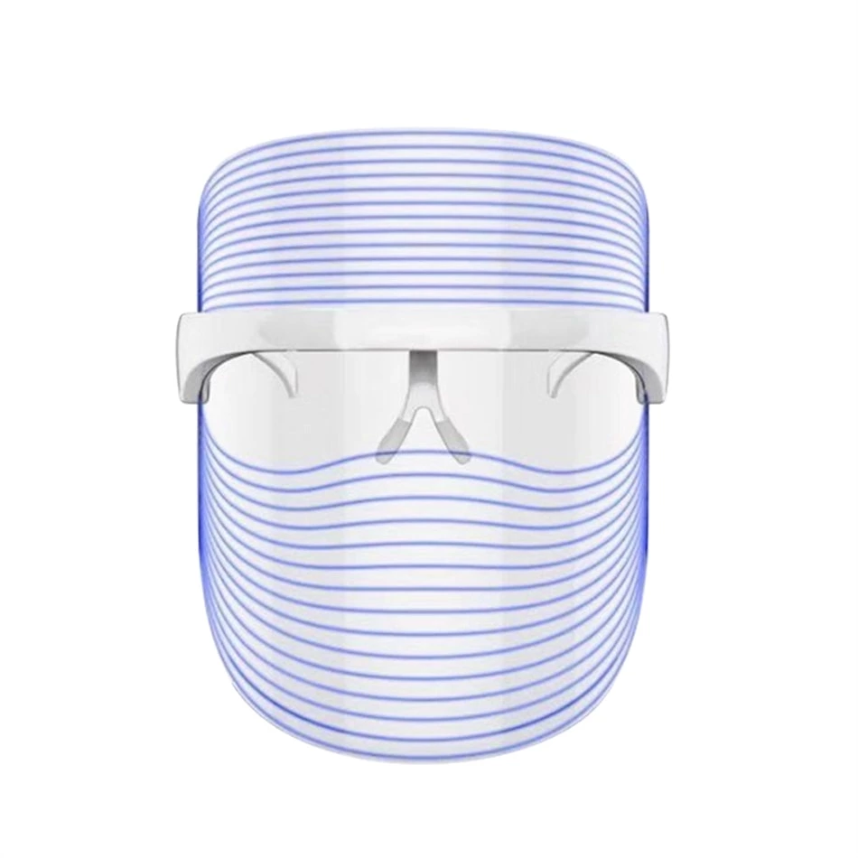 Transparent 7-Color LED Facial Beauty Mask