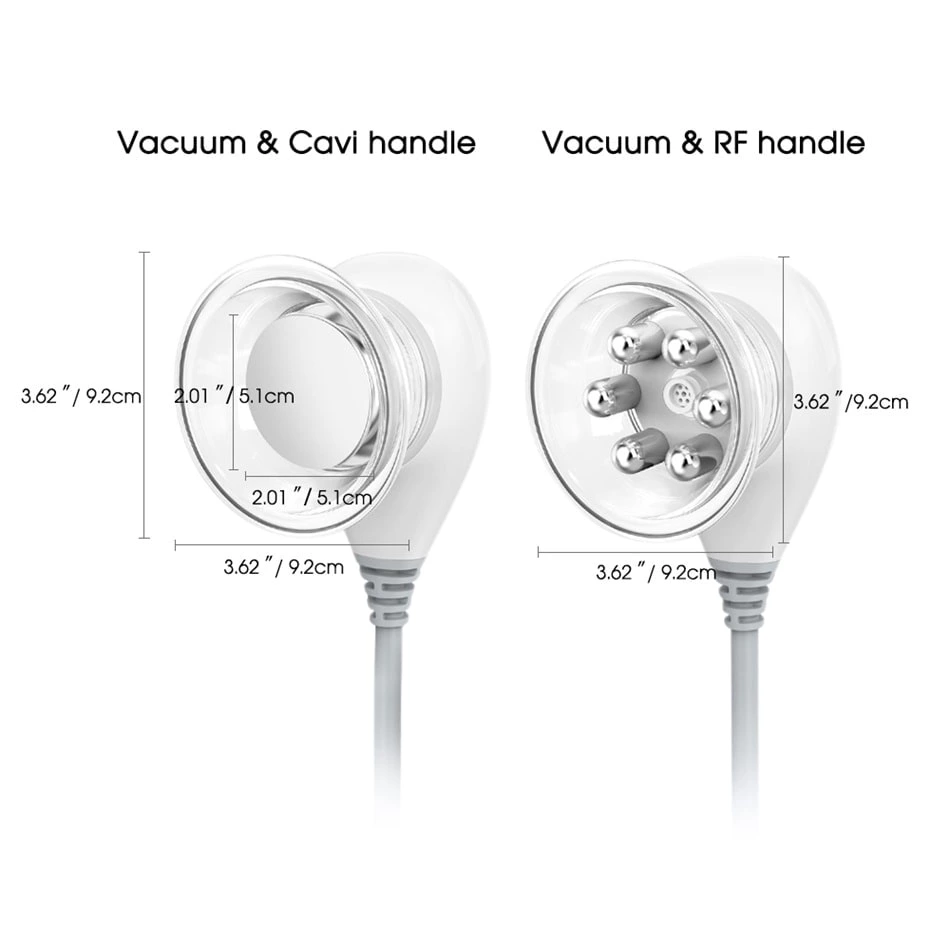 40k Ultrasonic Cavitation 3.0 Vacuum Cup Body Slimming Machine Suction Rf Skin Face Lifting Cellulite Remove