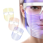 Transparent 7-Color LED Facial Beauty Mask