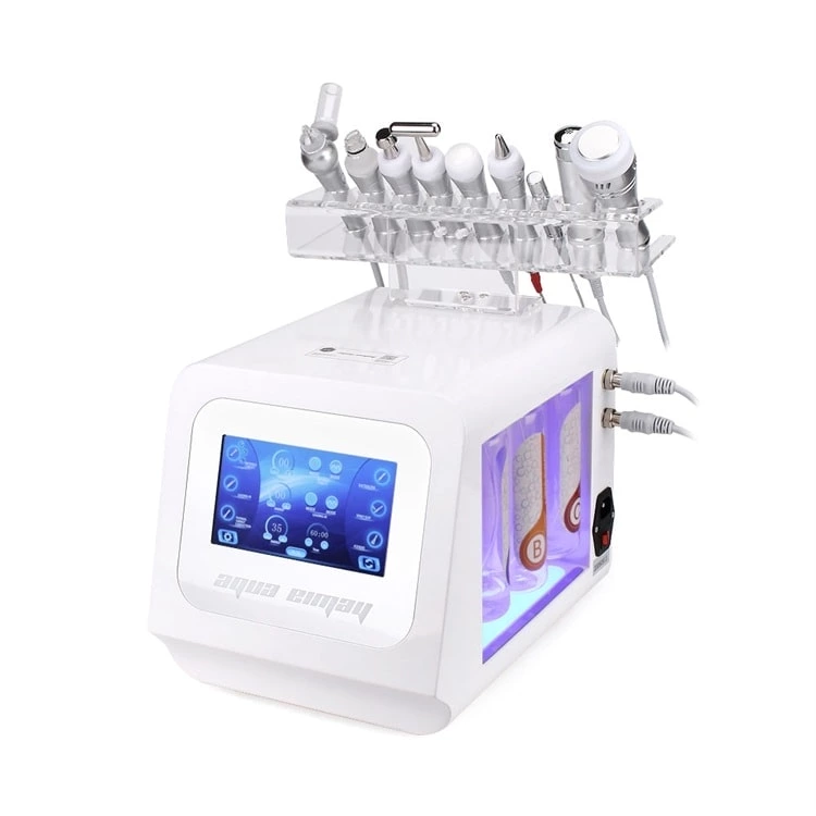 Ibeier 9 in 1 Multifunctional Microdermabrasion Hydrogen Oxygen Facial Beauty Machine