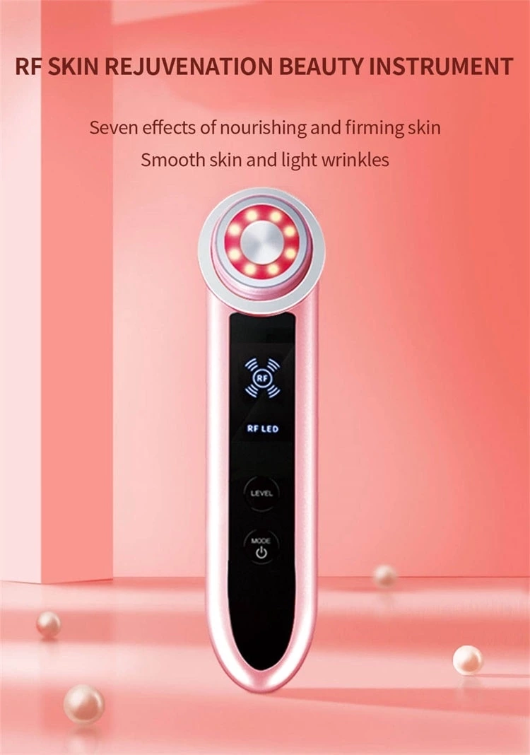 RF Face Lifting Skin Radio Frequency Machine cold machine Micro Current Face Device Facial Cleansing Firming Beauty Equipment