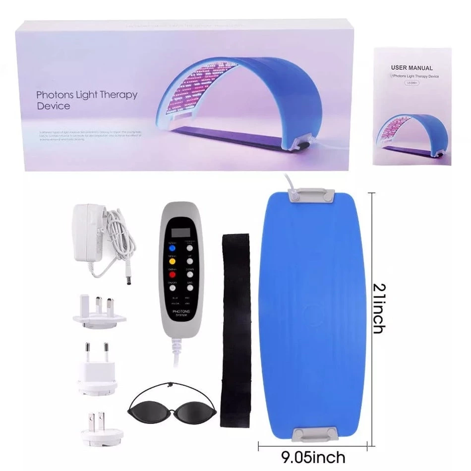 Ibeier CE Skin Care Led Pdt Therapy Ems Pro Led Bio Light Photon Therapy Machine Pdt Light For Body