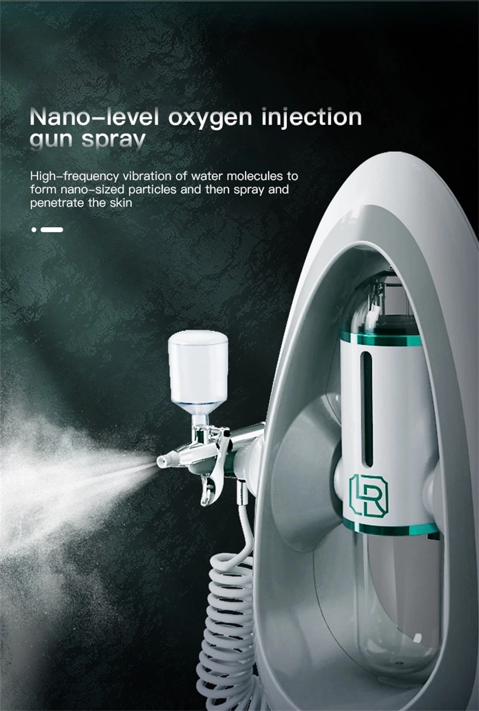 Ibeier Water Oxygen Jet Machine Deep Cleansing Hydro Dermabrasion Hydr Facial Machine