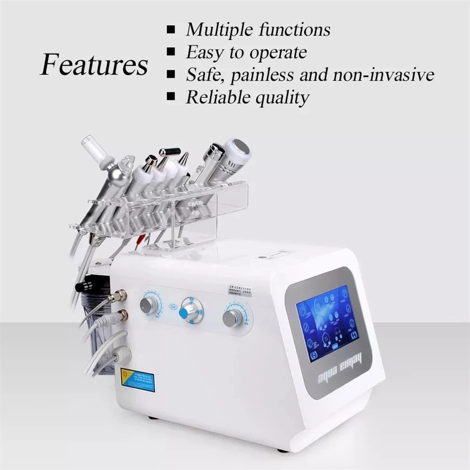 Ibeier 9 in 1 Multifunctional Microdermabrasion Hydrogen Oxygen Facial Beauty Machine