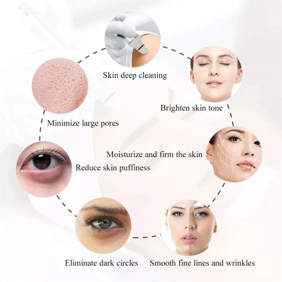Ibeier 9 in 1 Multifunctional Microdermabrasion Hydrogen Oxygen Facial Beauty Machine