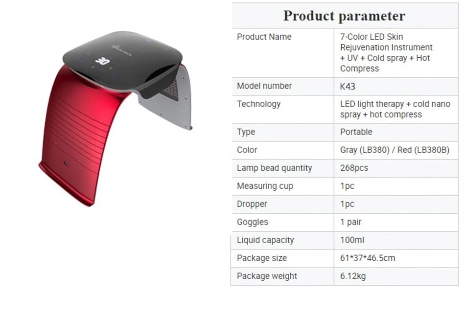 led pdt machine