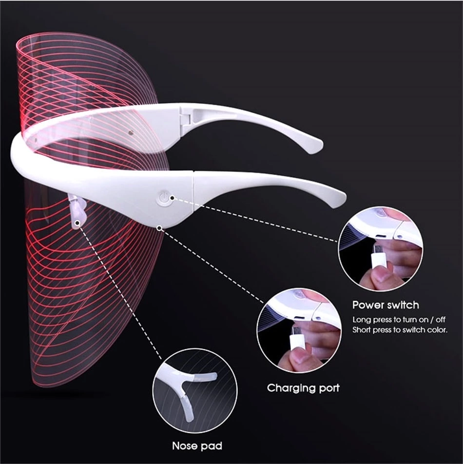 Led Light Therapy Face Mask Photon Instrument