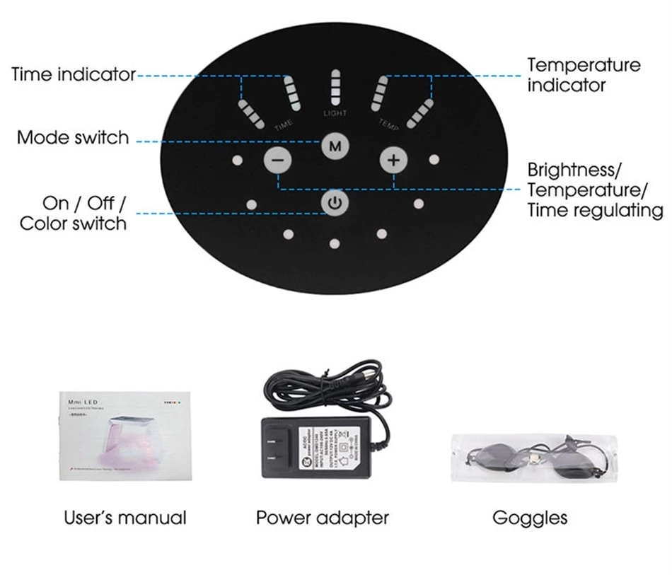 facial led light therapy