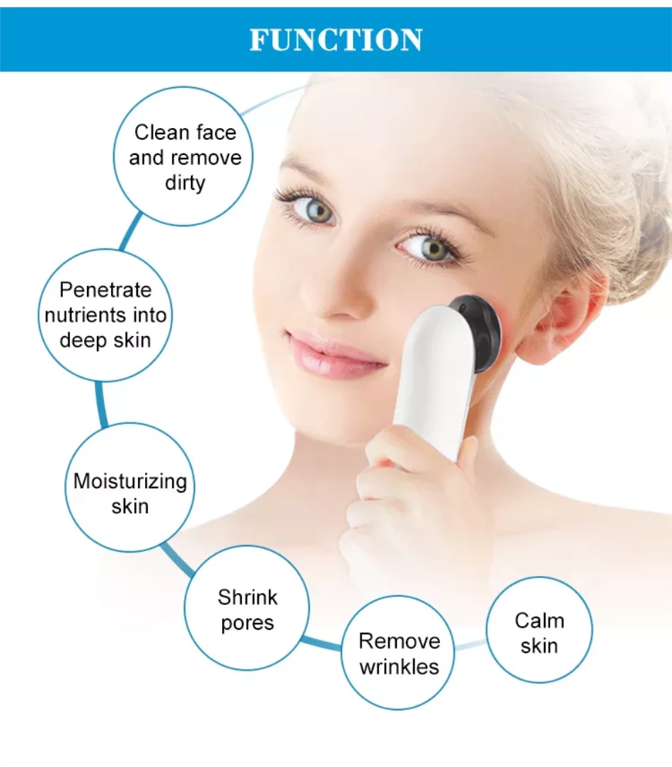 Ibeier Portable Home Use Wrinkle Removal Rf Device With Ems Led Ultrasonic