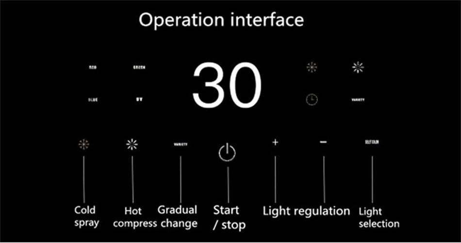 led pdt machine