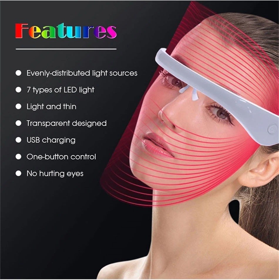 Led Light Therapy Face Mask Photon Instrument