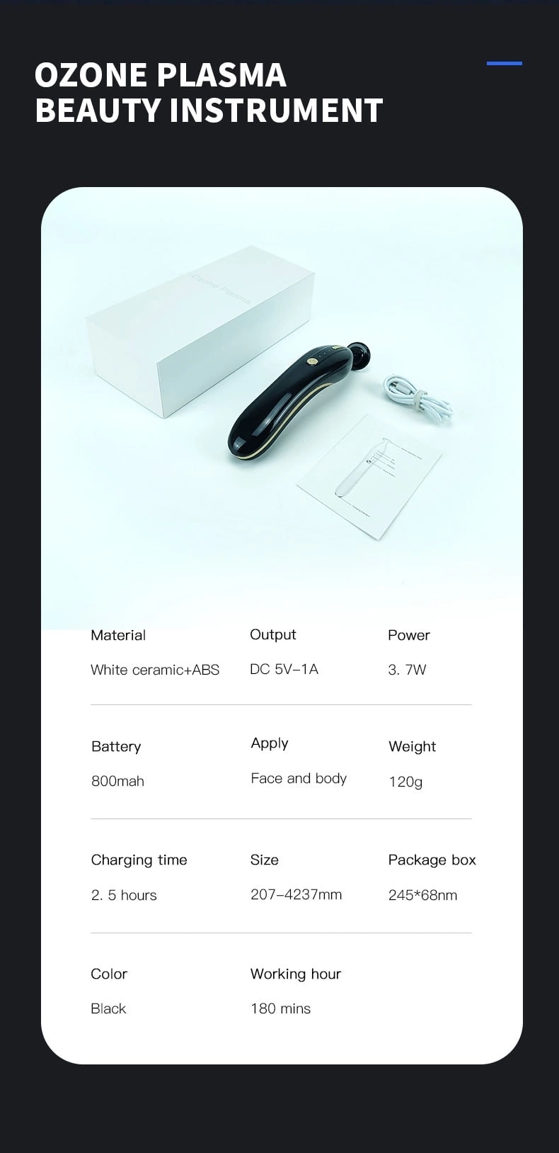 Ozone Plasma Pen K37