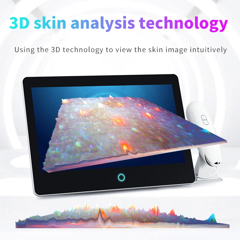 3D skin analyzer working principle