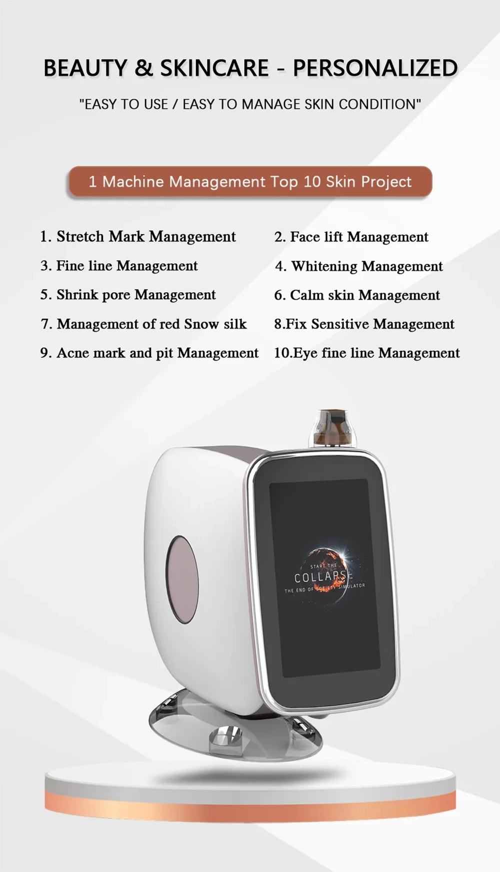 Rf Microneedle Machine